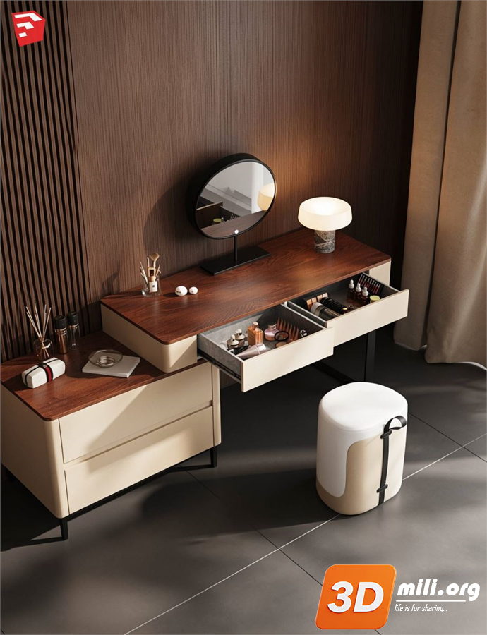 Dressing Table Skp Files 